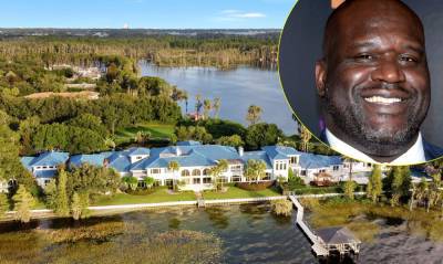 Shaquille O'Neal Is Selling His Massive Florida Mansion for $19.5 Million - Look Inside! (Photos) - www.justjared.com - Florida