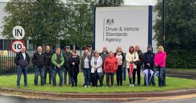 Driving instructors forced to wait outside after DVSA close test centre waiting rooms due to coronavirus - www.manchestereveningnews.co.uk - Manchester