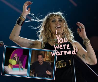 ‘Freshly Single’ Miley Cyrus Dedicates Maneater Cover To Her ‘Future Ex-Husband’! LOLz! - perezhilton.com