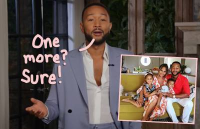John Legend Hilariously Jokes About Why He & Chrissy Teigen Wanted Baby #3! - perezhilton.com - Virginia