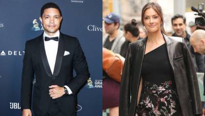 Trevor Noah Minka Kelly Pictured For The 1st Time Outside His NYC Apartment Amid New Romance - hollywoodlife.com - New York