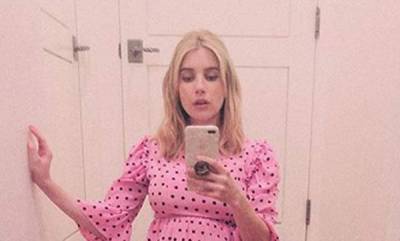 Pregnant Emma Roberts Snaps a Selfie in Her Baby Doll Dress! - www.justjared.com