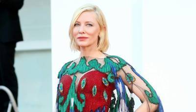 Cate Blanchett Looks Gorgeous in Peacock Dress at Venice Film Festival's Closing Ceremony! - www.justjared.com - Italy