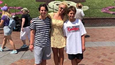 Britney Spears Sends Sweet Message to Her Sons Ahead of Their Birthdays - www.etonline.com