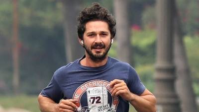 Shia LaBeouf Starts Off His Day With Morning Jog - www.justjared.com - Chicago - city Pasadena