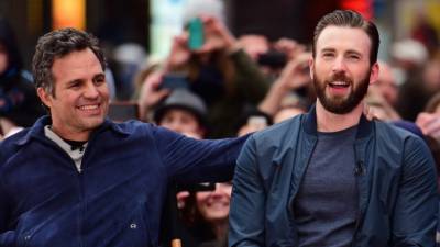 Mark Ruffalo, Chris Evans' Brother React to His NSFW Photo Blunder - www.etonline.com - county Evans