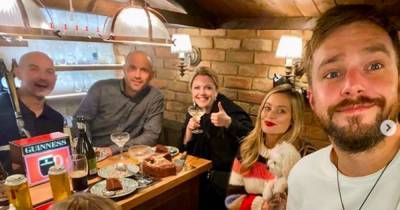 Love Island's Laura Whitmore and Iain Stirling wow fans with incredible garden pub - www.dailyrecord.co.uk - Scotland