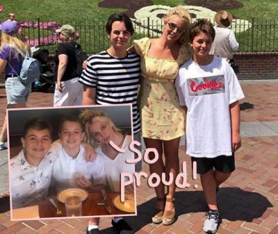 Britney Spears Shares Birthday Wishes For Her Beloved Sons: ‘I Love You Both To The Moon And Back’ - perezhilton.com