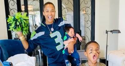Ciara Dresses 1-Month-Old Son Win in Football Uniform Ahead of Russell Wilson’s Game: Pic - www.usmagazine.com - Seattle