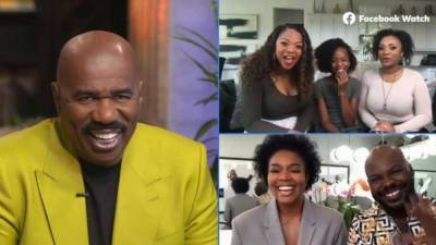 Gabrielle Union Surprises Young Fan on Steve Harvey's Show for Embracing Her Hair (Exclusive) - www.etonline.com