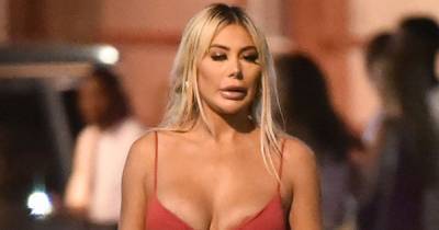Chloe Ferry 'ignores quarantine rules' as she looks worse for wear on night out after Spanish holiday - www.ok.co.uk - Britain - Spain - London