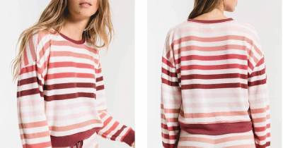There Are So Many Ways to Mix and Match This Striped Sleepwear Set - www.usmagazine.com