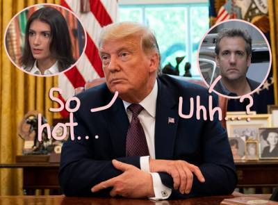 Ew Ew Ew! Donald Trump Reportedly Perved Out On Michael Cohen’s 15-YEAR-OLD Daughter! - perezhilton.com
