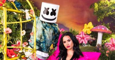 Marshmello and Demi Lovato on track for Official Singles Top 40 debut with OK Not To Be OK - www.officialcharts.com