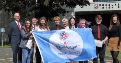 Newton Stewart's Douglas Ewart High School becomes first in UK to be awarded International Blue Flag of Peace - www.dailyrecord.co.uk - Britain - Spain - Japan