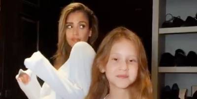 Watch Jessica Alba And Daughter Haven Crush A New TikTok Dance Routine - www.elle.com