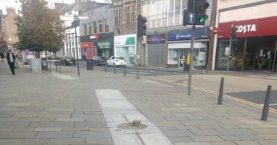 Uncertainty over whether felled trees in Dumbarton High Street will be replaced - www.dailyrecord.co.uk