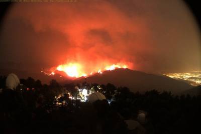 Bobcat Fire In Los Angeles: Containment Falls 50% As Flames Threaten Mt. Wilson Observatory, Local TV And Radio Transmission Towers Worth $1B - deadline.com - Los Angeles - county Falls