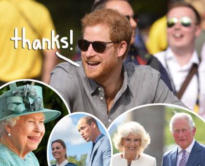 Prince William, Kate Middleton, & More Royals Send Best Wishes To Prince Harry On His First Birthday Since #Megxit! - perezhilton.com - Charlotte