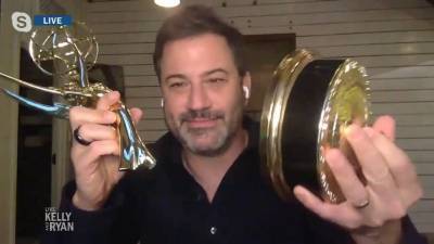 Jimmy Kimmel’s Son Broke His Emmy Statue: ‘It’s When He Found Out He Can’t Poop In The RV’ - etcanada.com