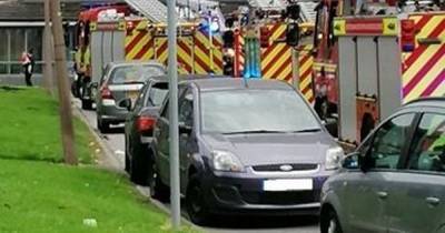 Firefighters put out chip-pan blaze in high rise block of flats in Stockport - www.manchestereveningnews.co.uk - Manchester