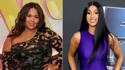 Cardi B Receives Flowers From Lizzo With Handwritten Note - www.etonline.com