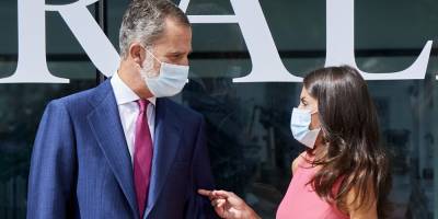 Spain's Queen Letizia Re-Wears Pink Michael Kors Dress For Third Time at Newspaper Anniversary - www.justjared.com - Spain