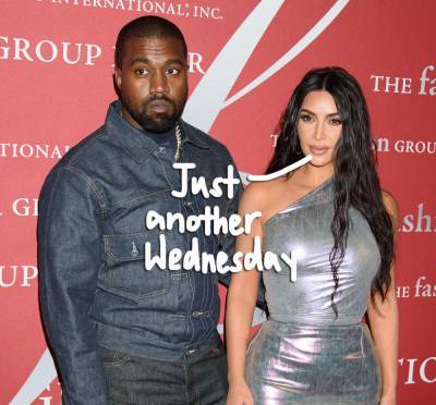 Kim Kardashian ‘Continuing To Support’ Kanye West After Grammy Pee Tape & Campaign Sex Ban - perezhilton.com - New York