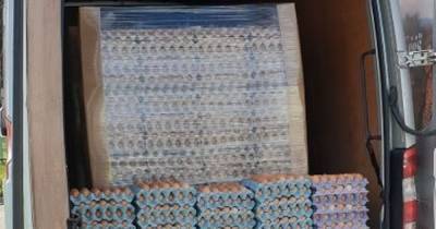 Police stop van and find it so full of EGGS it is 2 tonnes overweight - www.manchestereveningnews.co.uk - county Cheshire