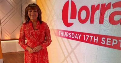 Lorraine Kelly fans go wild over snake-print dress - and it's on sale at £39 - www.dailyrecord.co.uk