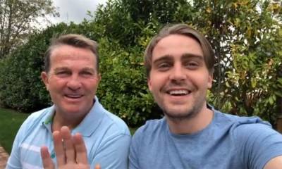 Bradley Walsh and son Barney reunite at family home in sweet video - hellomagazine.com