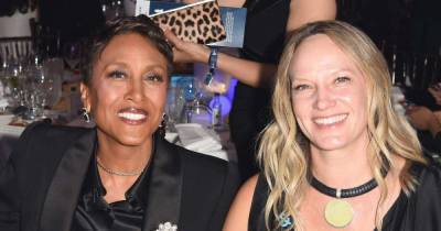 GMA's Robin Roberts surprises partner Amber with show-stopping birthday cake - www.msn.com