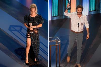 Fans fume over Carrie Underwood, Thomas Rhett’s 2020 ACM entertainer of the year tie - nypost.com