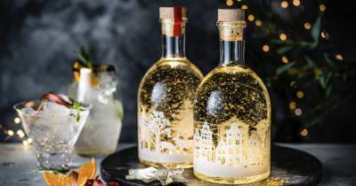 M&S unveils UK’s first light up bottles of gin with 23 carat edible gold leaf and it feels like Christmas already - www.dailyrecord.co.uk - Britain