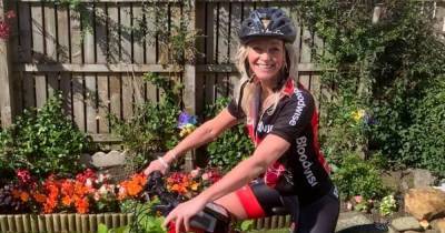 East Kilbride mum saddles up again to complete gruelling charity challenge - www.dailyrecord.co.uk - county Lee