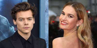 Harry Styles & Lily James Eyed to Star in 'My Policeman,' About the Passionate Relationship Between Two Men - www.justjared.com