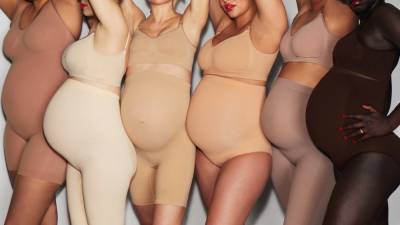 The SKIMS Maternity Collection Just Dropped! Shop Maternity Tights, Nursing Bras and More - www.etonline.com