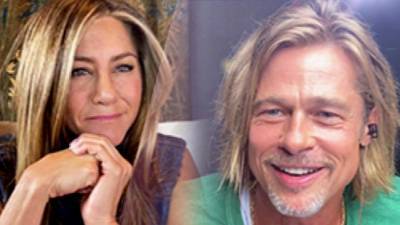 Brad Pitt & Jennifer Aniston Reunite During 'Fast Times' Virtual Table Read - www.etonline.com - county Dane