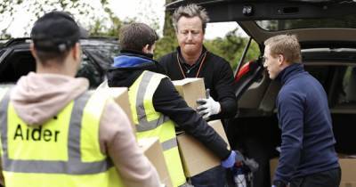 David Cameron accused of 'brass neck' after volunteering at foodbank during coronavirus pandemic - www.dailyrecord.co.uk - Britain
