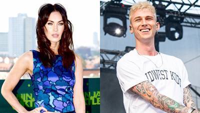 Megan Fox Machine Gun Kelly Are So Cute Rocking Out To ‘Bloody Valentine’ On The Radio – Watch - hollywoodlife.com