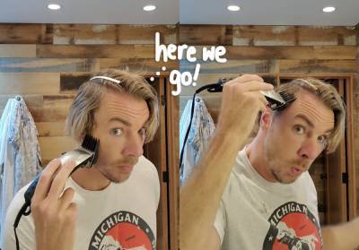 Dax Shepard Shaved His Head To ‘Match’ Daughter’s ‘Specific Haircut’ — See The Transformation HERE! - perezhilton.com