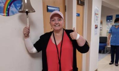 Linda Nolan rings chemo bell amid brave cancer battle just weeks after sister Anne - hellomagazine.com