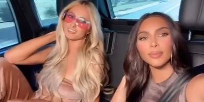 Kim Kardashian & Paris Hilton Reunite; Treat Fans To Glam Instagram Videos - www.justjared.com