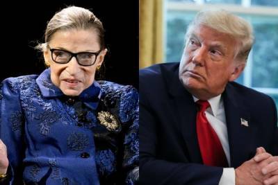 Watch Trump Say He Just Learned of RBG’s Death…Moments After a Speech About the Supreme Court (Video) - thewrap.com - Minnesota