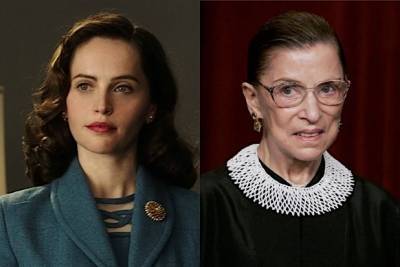 Felicity Jones Remembers Ruth Bader Ginsburg as ‘Beacon of Light in These Difficult Times’ - thewrap.com - Britain - USA - county Summit