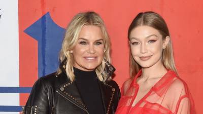 Yolanda Hadid Says She's 'Waiting Patiently' for Daughter Gigi's Baby to Be Born - www.etonline.com