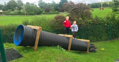 Hardgate Primary pupils thrilled with new playground addition after summer holidays - www.dailyrecord.co.uk