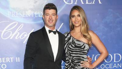 April Love Geary Pregnant: Model Expecting Baby No. 3 With Robin Thicke — Congrats - hollywoodlife.com