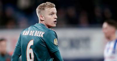 Manchester United shirt numbers available for new signing Donny van de Beek - www.manchestereveningnews.co.uk - Manchester