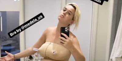 Katy Perry Shares a Candid Postpartum Selfie Days After Giving Birth to Daisy - www.marieclaire.com